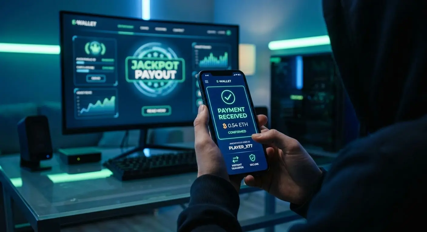 Přijetí výběru do elektronické peněženky